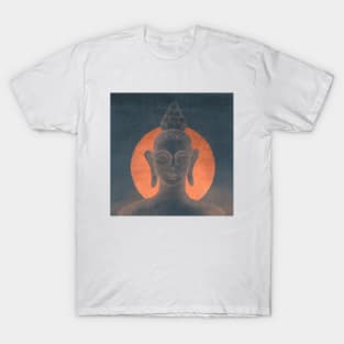 Buddha with moon T-Shirt